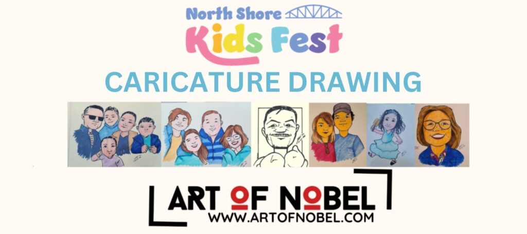 Caricature Drawing by Art of Nobel